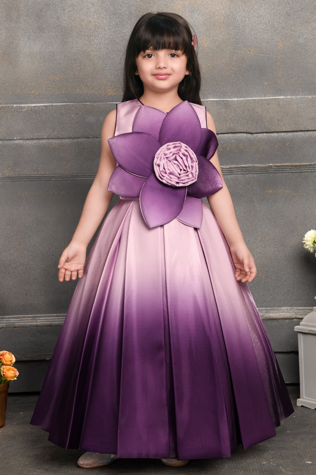 Elegant Multi Layered Party wear Applique Sleeve Party Dress Elegant Multi Layered Party wear Applique Sleeve Party Dress