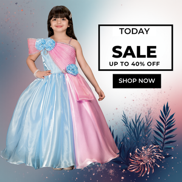Kids partywear outfits for weddings and birthdays - Inayah Fashion