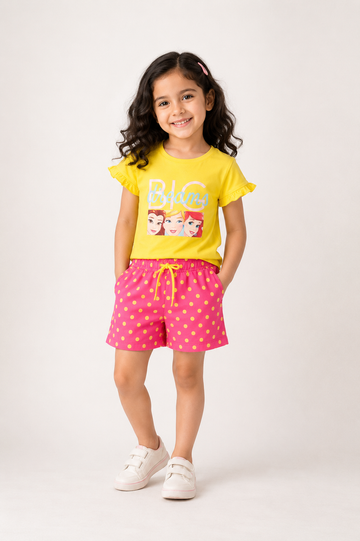 Disney Princess Dreams Girls Night Suit Set