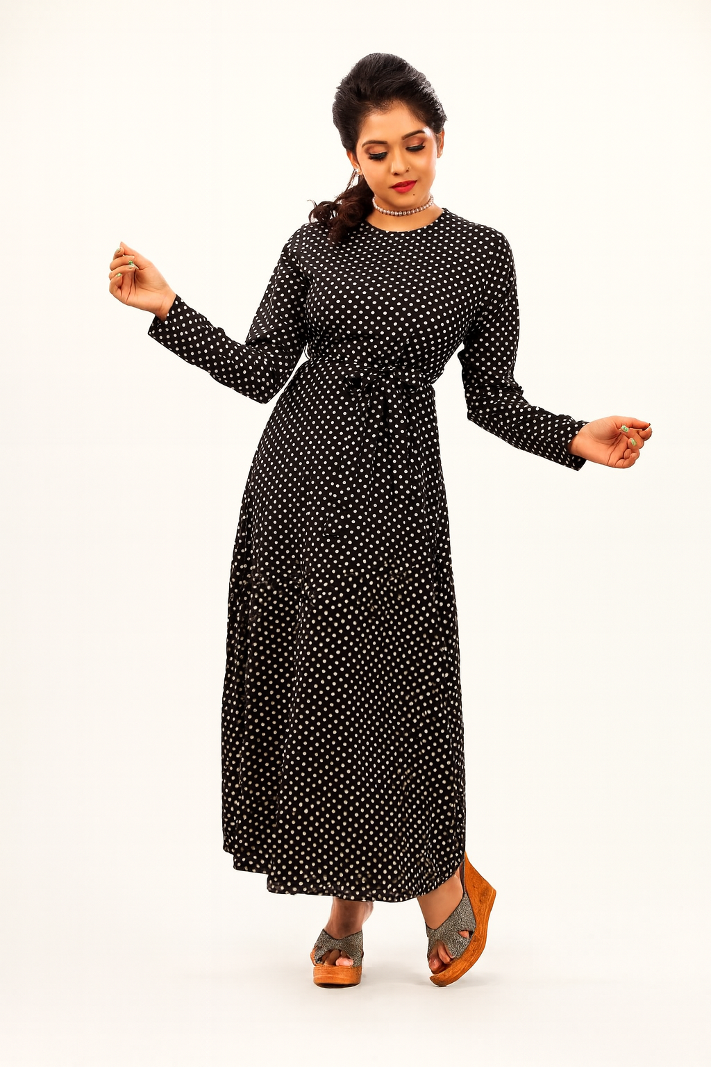 cotton a line maxi dress Raya Cotton Backless Maxi Dress - Organic Openback maxi Dress main image 0