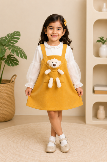 Jumper Dress Girls Yellow Jumper Uublik Girls' Jumpsuits Rompers 8-12 Years  Sleeveless Romper